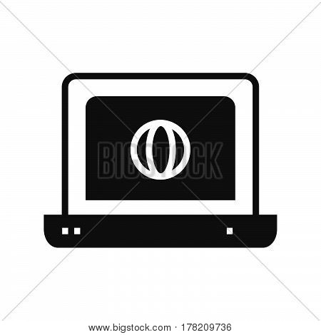 Computer 3D print Normal iconvector design support file eps10.