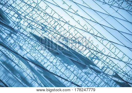 Textured Large Windows
