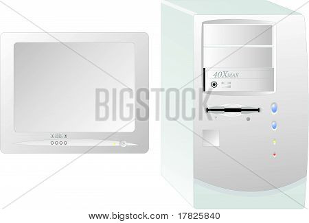 computadora de escritorio