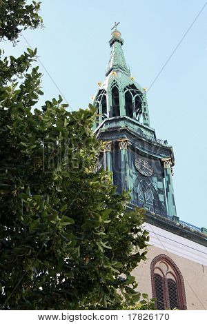 อย่างใกล้ชิดของโบสถ์ St. Mary