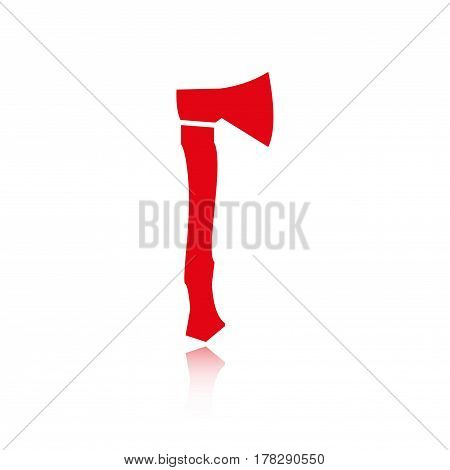 ax icon stock vector illustration flat design
