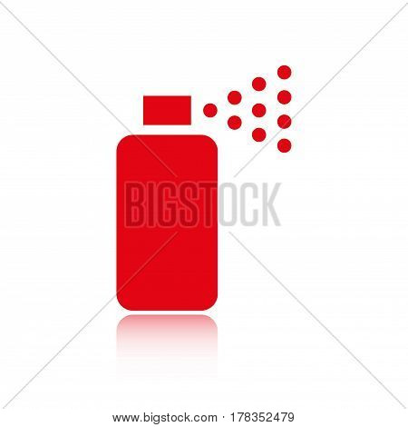 spray icon stock vector illustration flat design