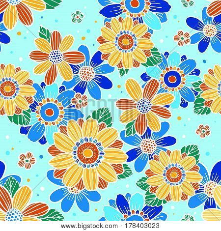 Floral Seamless Pattern