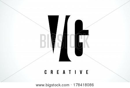 Vg V G White Letter Logo Design With Black Square.