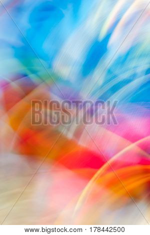 Abstract blurred background. Colorful speed and movement light vivid color. Creative graphic design and multicolored tone color style.
