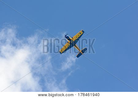 Matt Chapman Is Flying An A Extra 330Lx