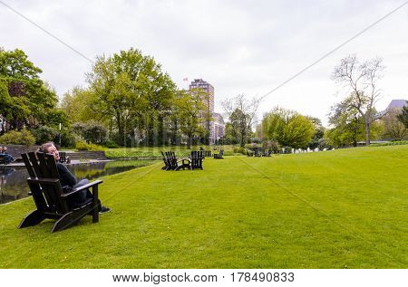 street view of Hamburg, Germany