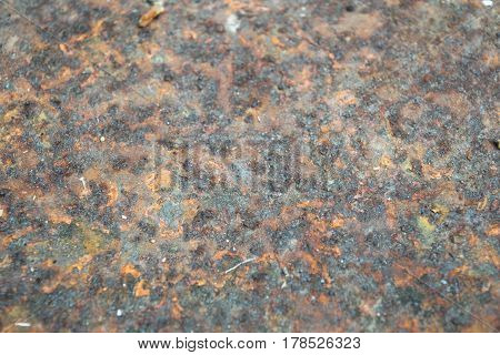 old rusty metal for texture and background