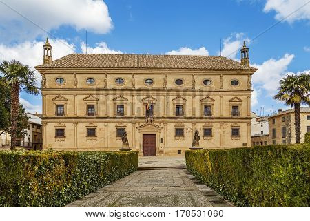 The Vazquez de Molina Palace also known as the Palace of the Chains is a renaissance palace located in Ubeda Spain