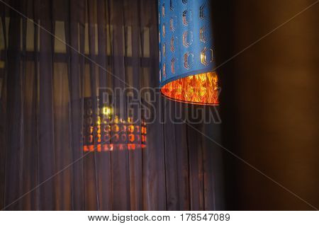 modern luxury interior lighting lamp. beautiful decor.