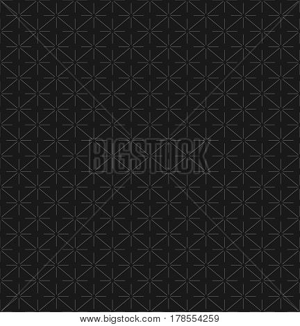 Vector seamless pattern. Modern texture. Repeating geometric tiles. Composition from rhombus lines.