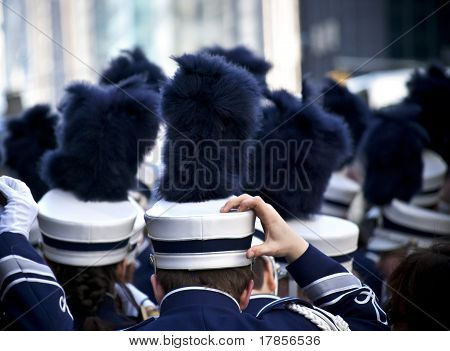 Marching Band Shako kypärä