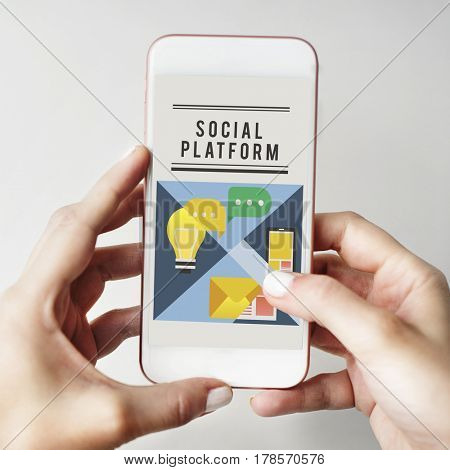 Internet networking digital life social media platform