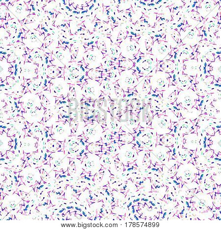 Multicolored Bright Intricate Seamless Pattern