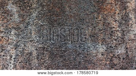 Brown and grey background with concrete texture horizontal top view isolated vintage dark wood backdrop old rustic stone board space blank back on the table mockup brick nuture wall