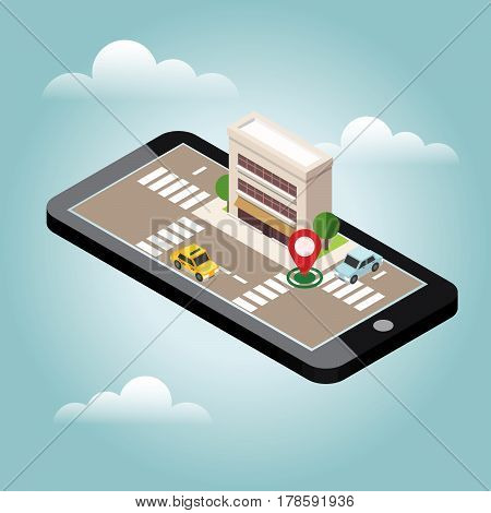 Flat 3d vector isometric illustration. Concept picture