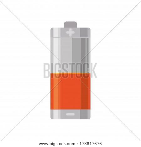 Electric battery rechargeable vector illustration graphic design