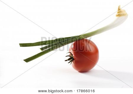Rajčata a cibule