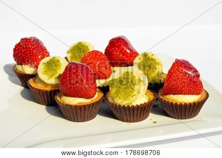 Prepared for special occasions, delicious and beautiful cupcake