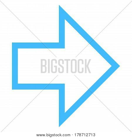 Use it in all your designs. Arrow sign direction icon navigation button pointer symbol in flat style. Quick and easy recolorable vector illustration a graphic element for design