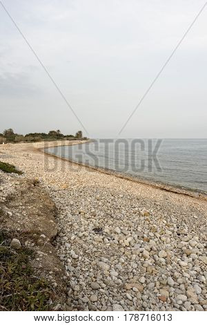 The coast of the urbanization cap and corp in alcocebre