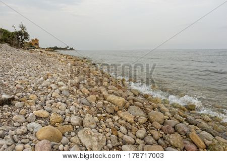 The coast of the urbanization cap and corp in alcocebre