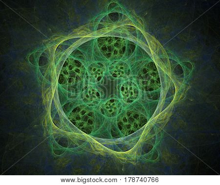 Abstract Symmetrical Fractal