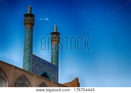 In Iran Old Square Mosque