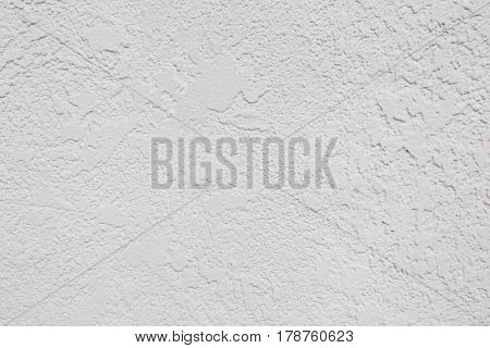 white cement plaster wall background and texture