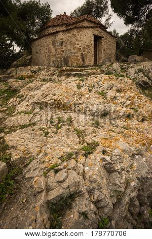Greek Ruins In Vravrona, Greece