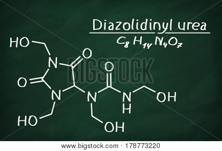 Structural Model Of Diazolidinyl Urea