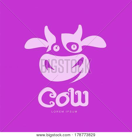 Cow Logo Template
