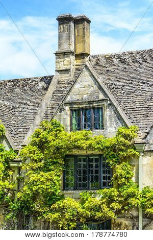 Lovely old cotswold stone house in Burford, Oxfordshire, England, UK