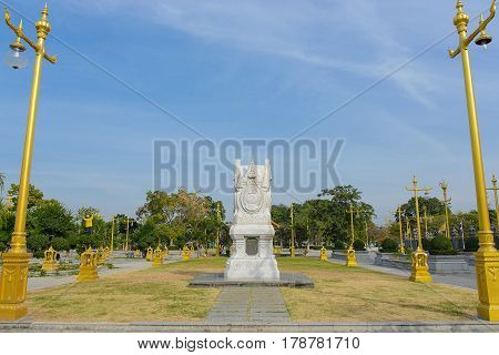 Wat Sothon Wararam Worawihan Royal Monastery at Chachoengsao province in Thailand.