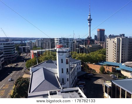 Auckland Cbd Skyline