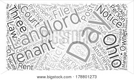 Landlord s Corner Evictions and Unauthorized Practice of Law text background word cloud concept