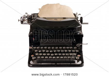 Vecchia macchina da scrivere