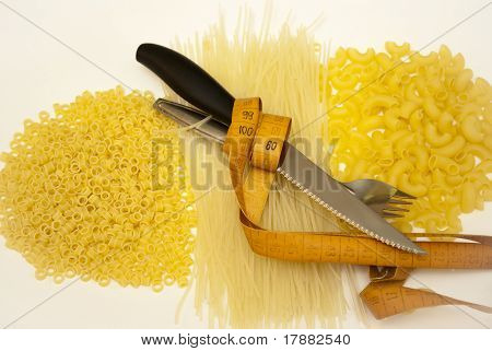 Pasta innehåller en betydande mängd sin