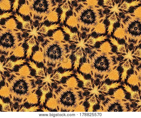 Abstract Extruded 3D Pattern