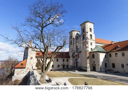 Benedictine abbey in Tyniec near Krakow Saints Peter and Paul Church Poland