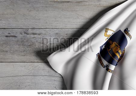 Massachusetts State Flag