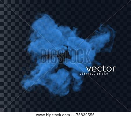 Vector Illustration Of Smoke.