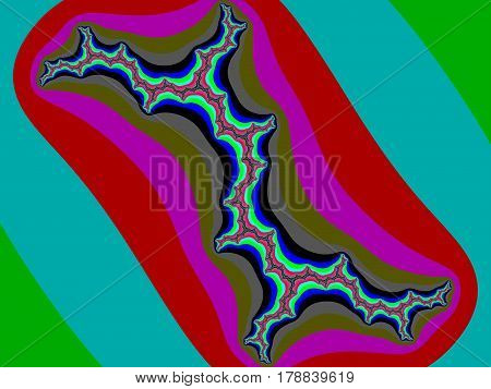Colour Fractal Background