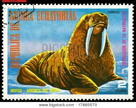 Vintage posta pulu. Mors.