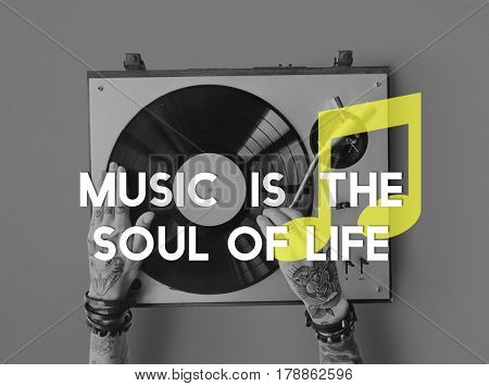 Listen Music Entertain Melody Harmony