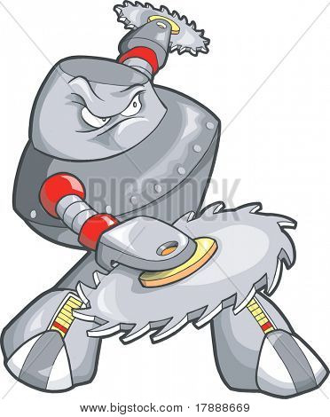 Illustrazione vettoriale di robot