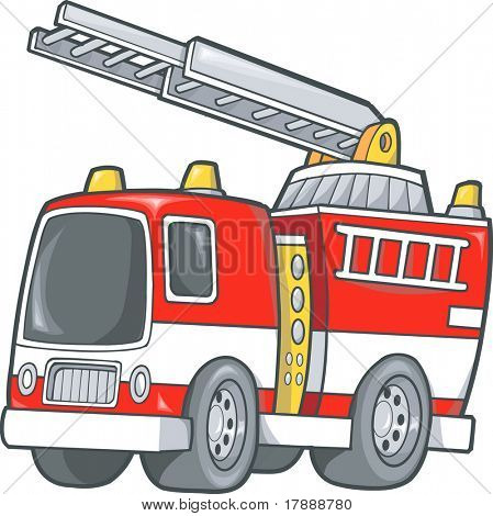 Fire Truck vectorillustratie