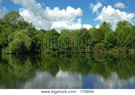 ein See-Szene