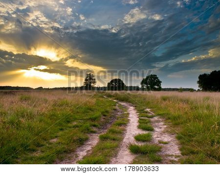 Heathland Trail Sunset