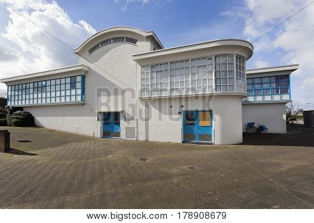 Old water supply building de Esch in Rotterdam